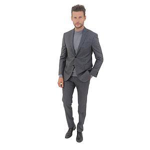Corneliani men's suit blue