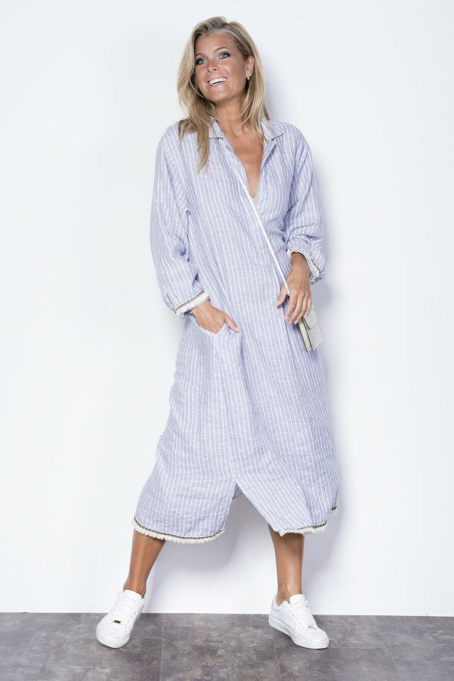 La Camicia robe de femmes gris I ARTSON FASHION