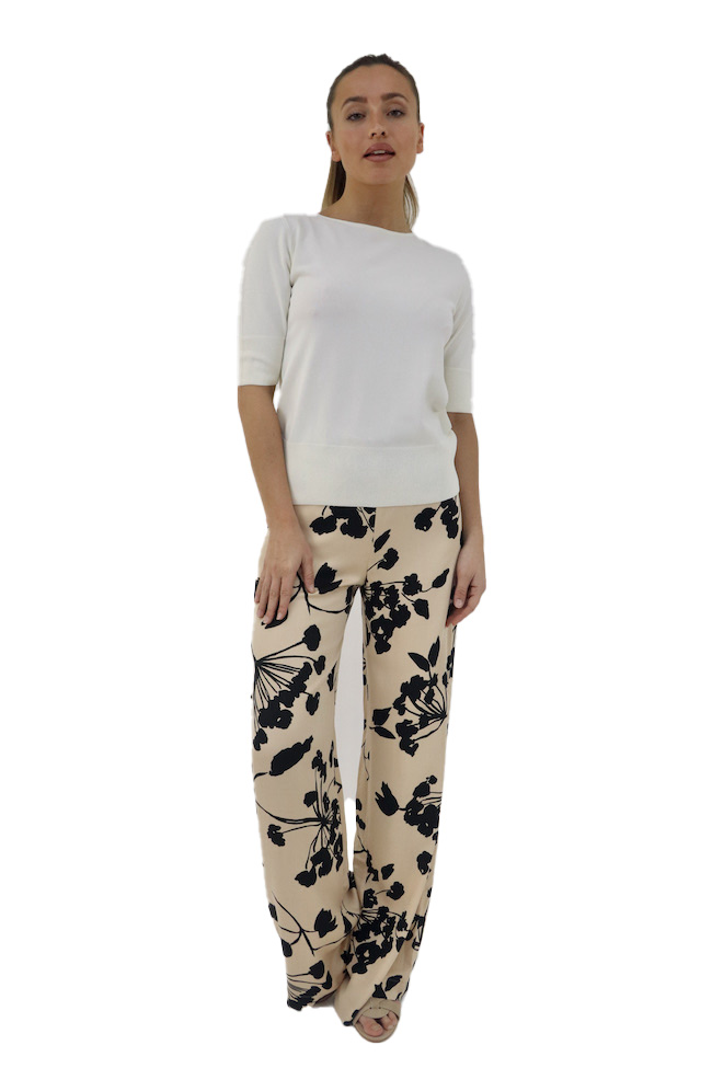 Ana Alcazar trouser women beige