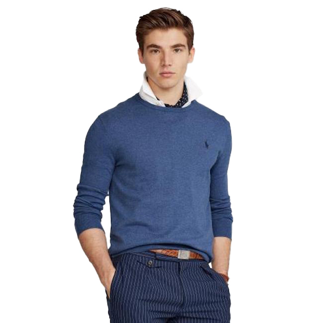Polo Ralph Lauren Men pull trui ronde hals heren blauw I ARTSON