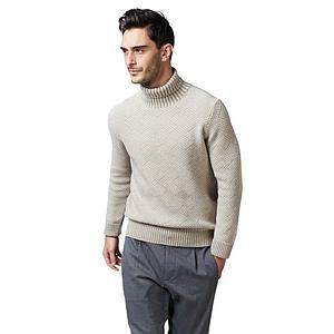 Gran Sasso Men sweater jumper round neck men beige