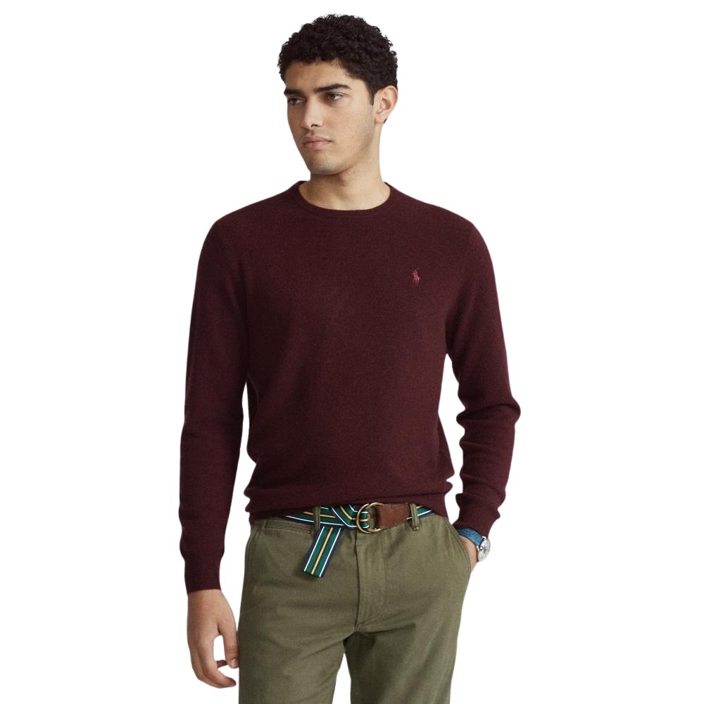 Polo Ralph Lauren Hommes pull hommes bordeaux I ARTSON FASHION
