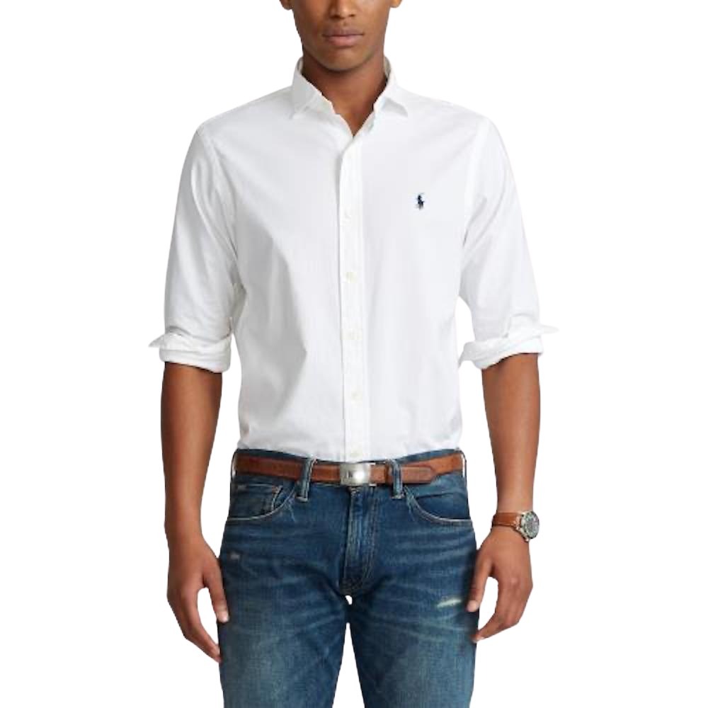 Polo Ralph Lauren Men hemd lange mouwen heren wit I ARTSON FASHION