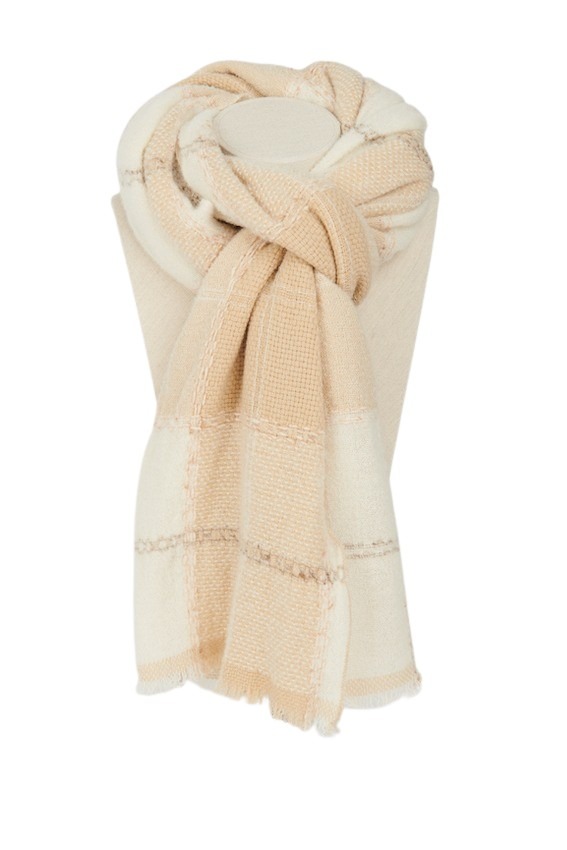 Andrea'S 1947 sjaal dames camel