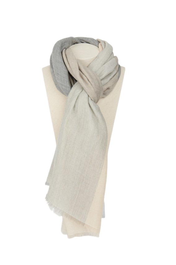 Andrea'S 1947 sjaal dames beige
