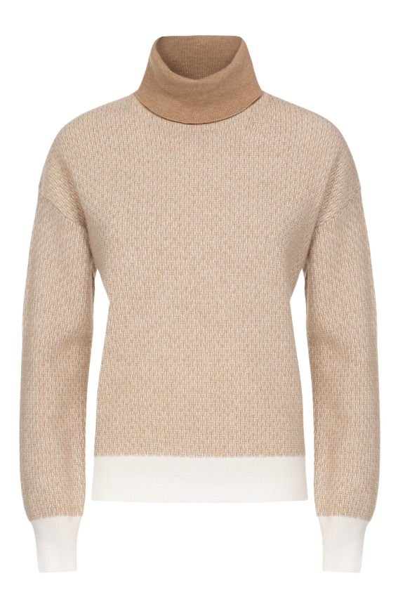 Pull store rolkraag dames