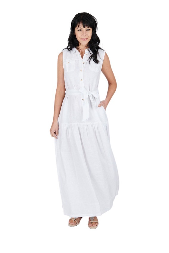 Scapa Flow kleedje dames wit ARTSON WOMEN MEN I shop online mooiste trendy kleding