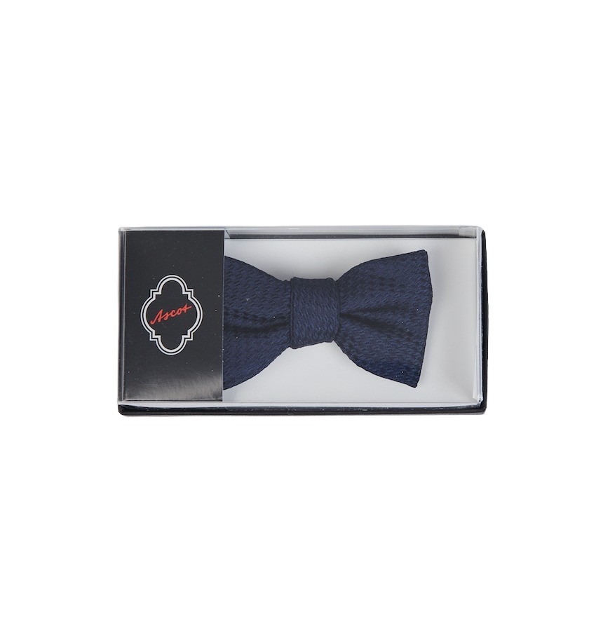 Ascot strikje heren marine
