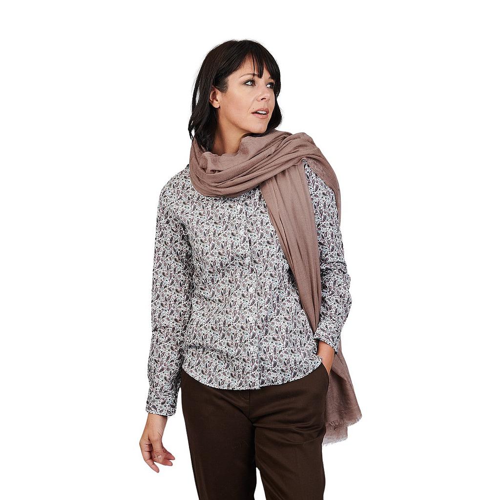 Andrea'S 1947 sjaal dames taupe