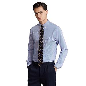 Polo Ralph Lauren Hommes chemise à manches longues hommes bleu