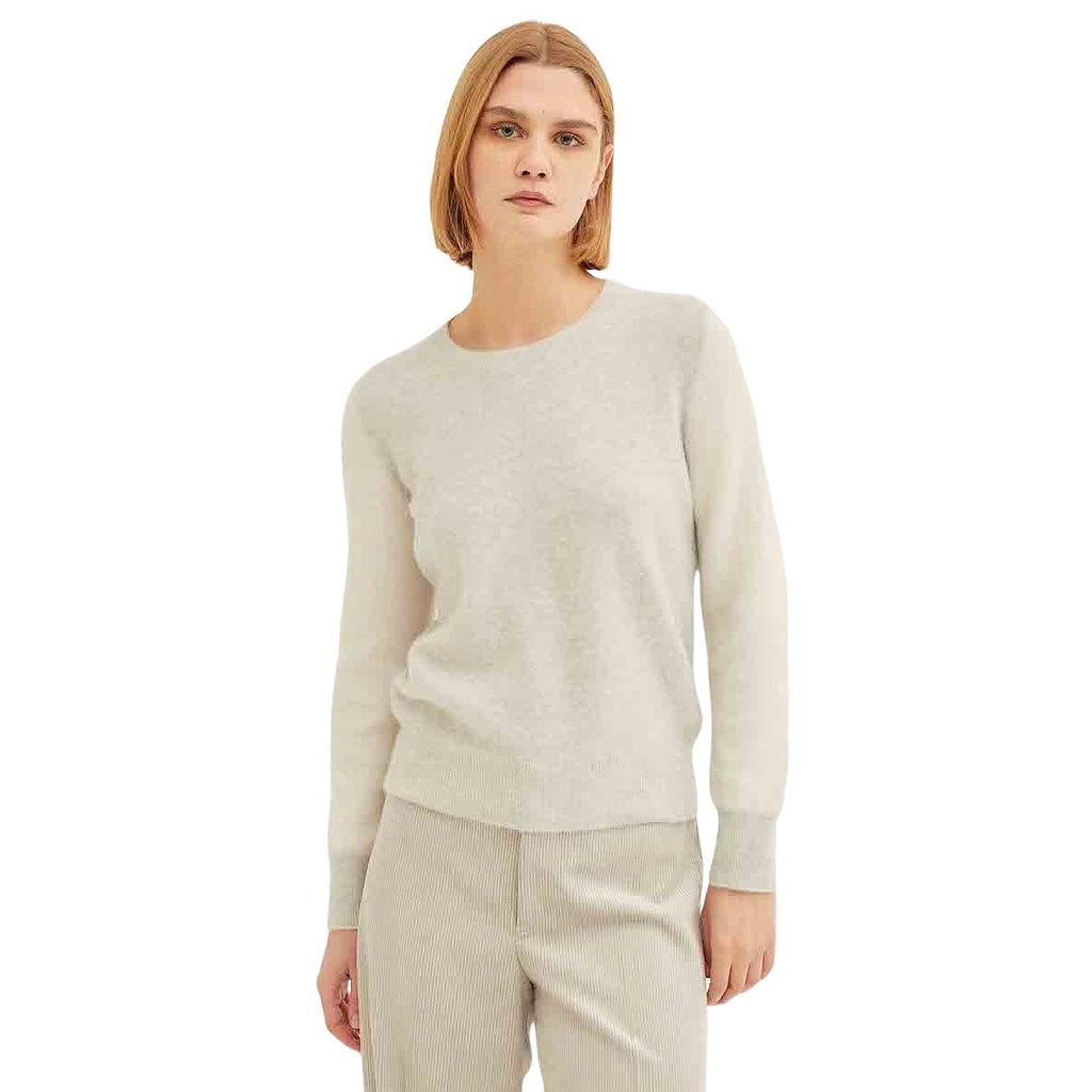Anneclaire pull trui dames licht grijs