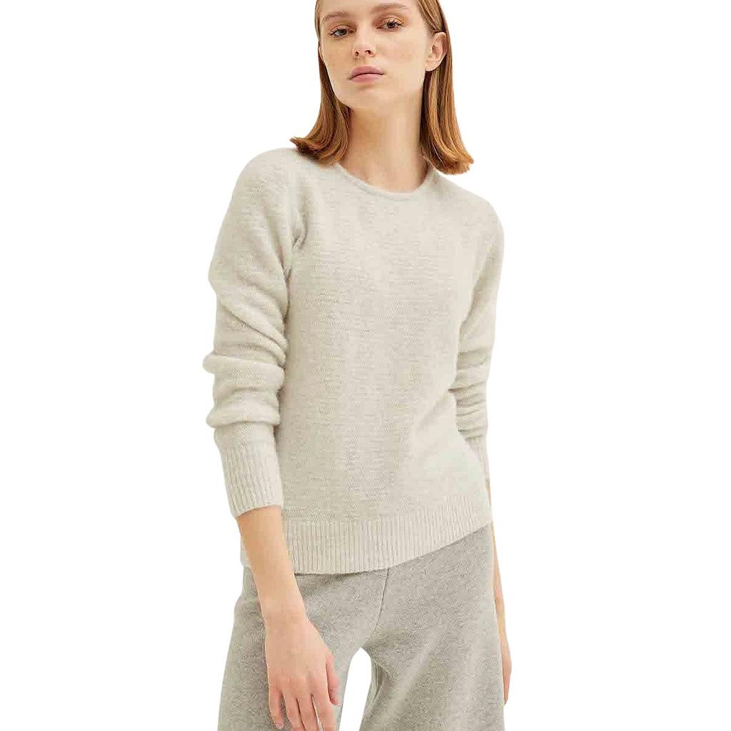 Anneclaire pull trui dames grijs