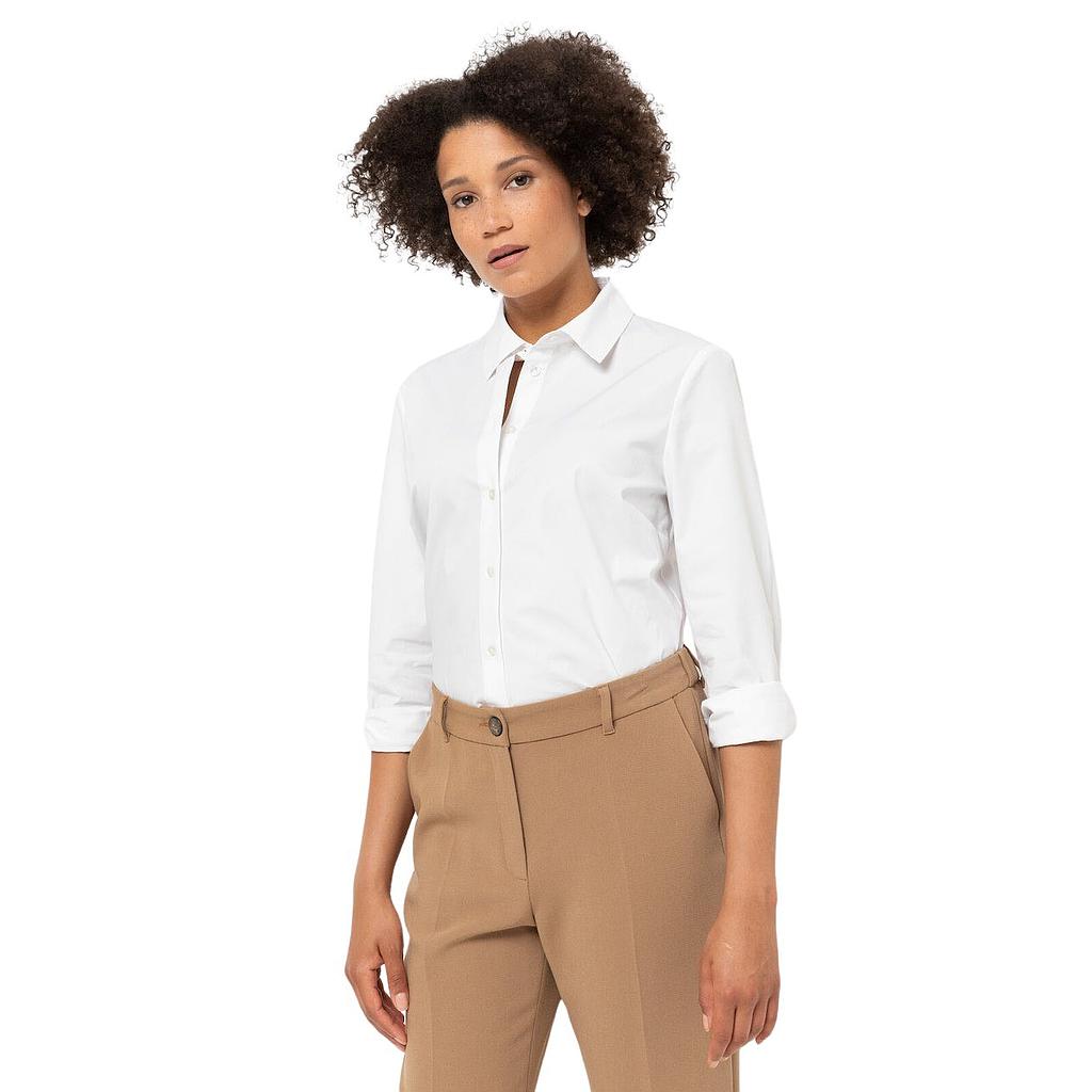 Terre Bleue blouse lange mouwen dames wit ARTSON WOMEN MEN I shop online mooiste trendy kleding