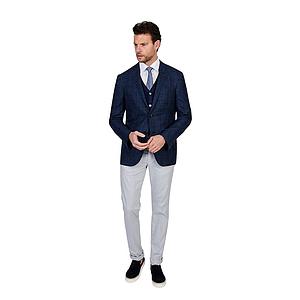 Corneliani vest heren blauw