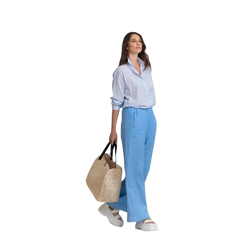 Anneclaire blouse dames licht blauw