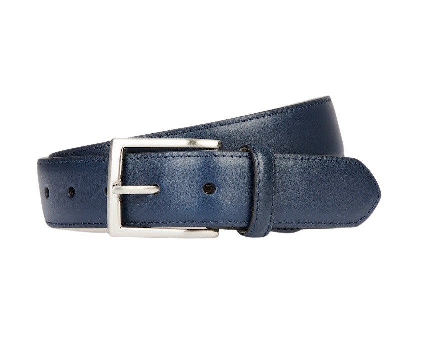 Leyva riem heren blauw
