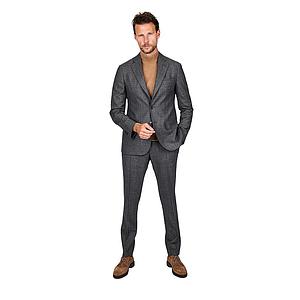 Cc Collection Corneliani kostuum heren grijs
