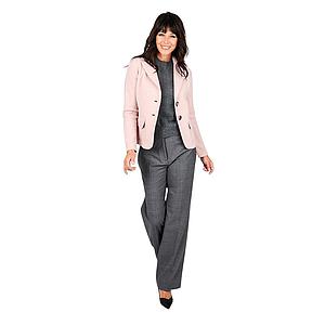 Tonet vest dames roze