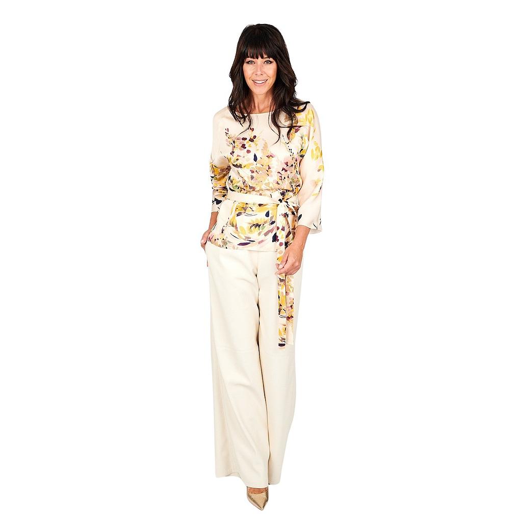 Natan Collection blouse women light yellow ARTSON WOMEN MEN I shop online mooiste trendy kleding