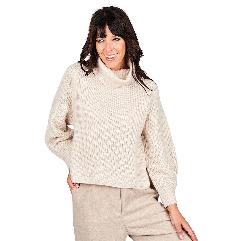 Hemisphere pull trui dames zand ARTSON WOMEN MEN I shop online mooiste trendy kleding