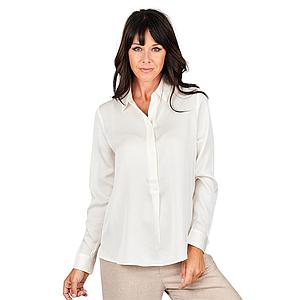 Hemisphere blouse lange mouwen dames grijs