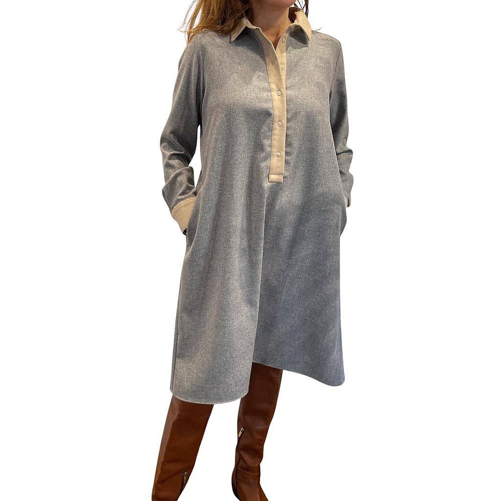Scapa Flow kleedje dames grijs ARTSON WOMEN MEN I shop online mooiste trendy kleding