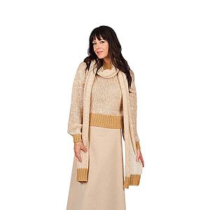 Scapa Flow sjaal dames camel