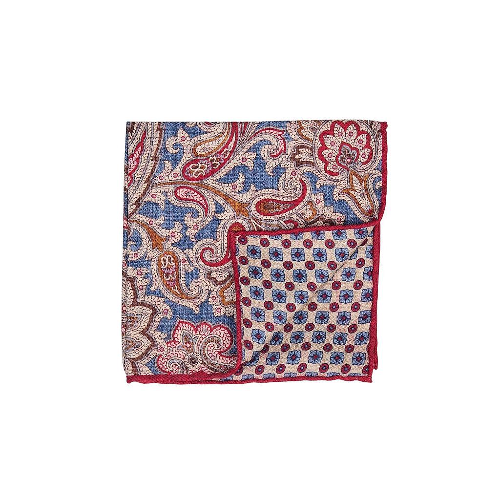 Ascot pochette heren rood