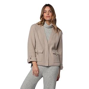 Max&Moi gilet dames taupe
