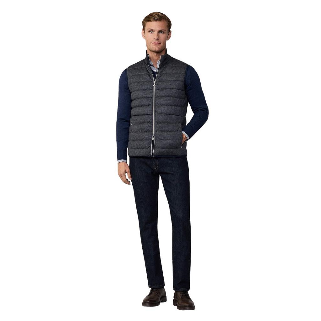 Hackett London bodywarmer heren omkeerbaar anthraciet ARTSON WOMEN MEN I shop online mooiste trendy kleding