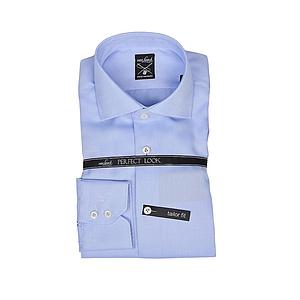 Van Laack Hommes chemise à manches longues hommes bleu clair