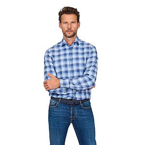 Van Laack Men hemd lange mouwen heren blauw