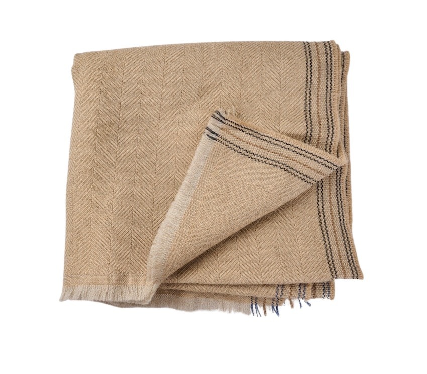 Ma.Al.Bi sjaal heren beige
