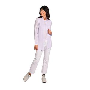 Anneclaire gilet dames paars