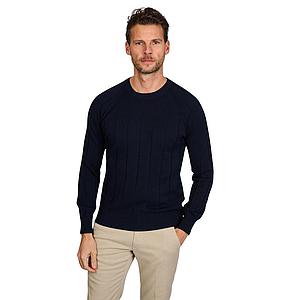Gran Sasso Men pull trui ronde hals heren marine