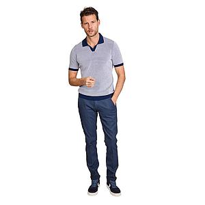 Gran Sasso Men polo shirt korte mouwen heren marine