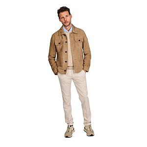 Joop leren vest heren bruin Rill