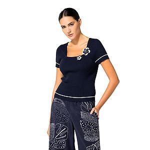 Caroline Biss topje dames marine 1261/21