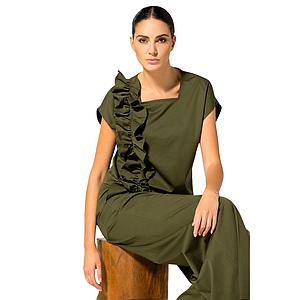 Caroline Biss topje dames khaki 1624/60