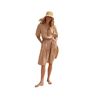 Hemisphere kleedje dames camel Ruby