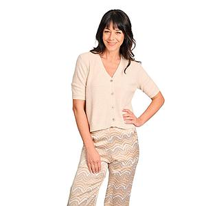 Hemisphere gilet dames zand