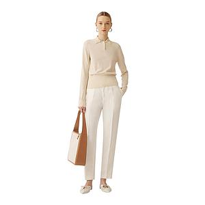 Fabiana Filippi pantalon femmes ecru