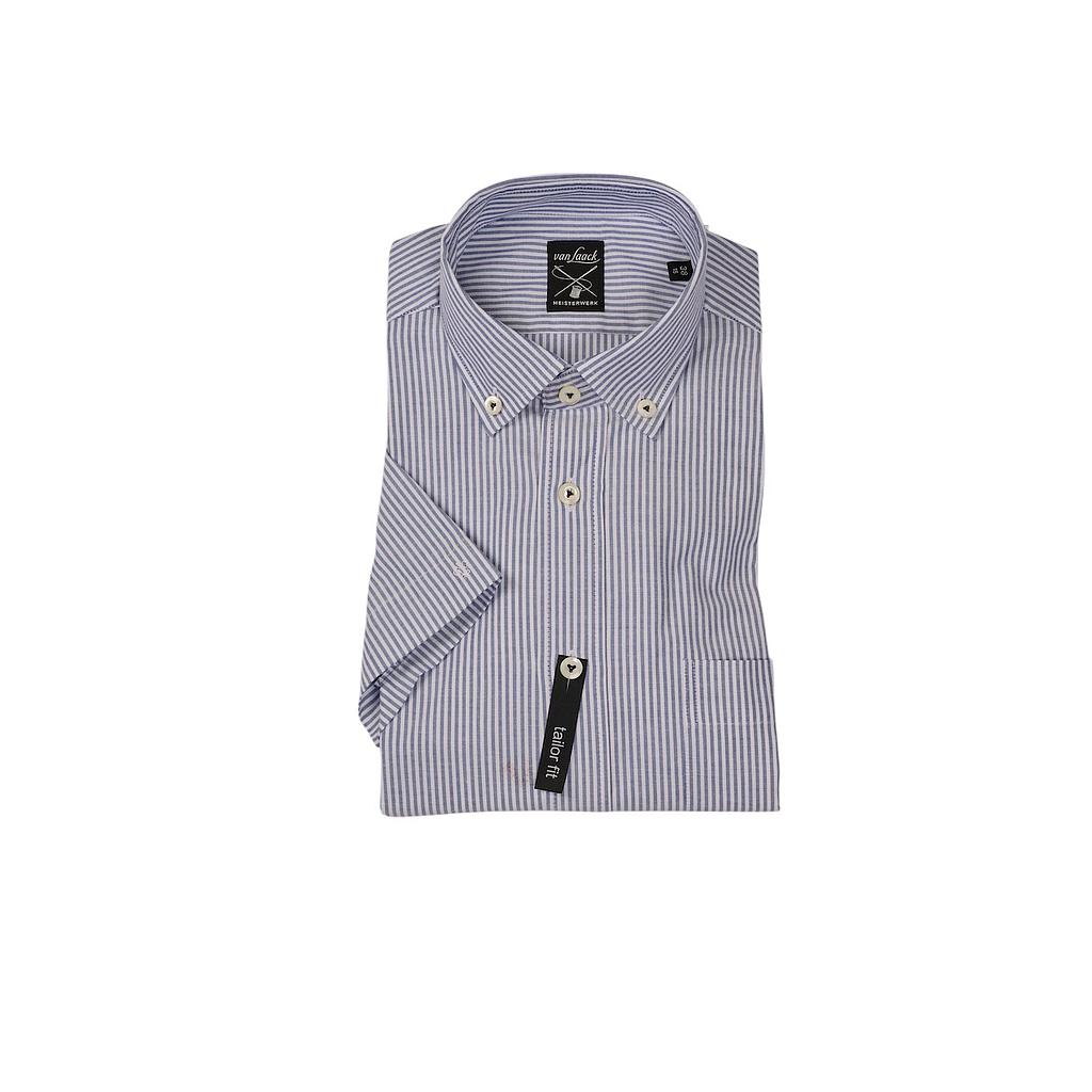 Van Laack Men hemd korte mouwen heren blauw Roy-S-TFW