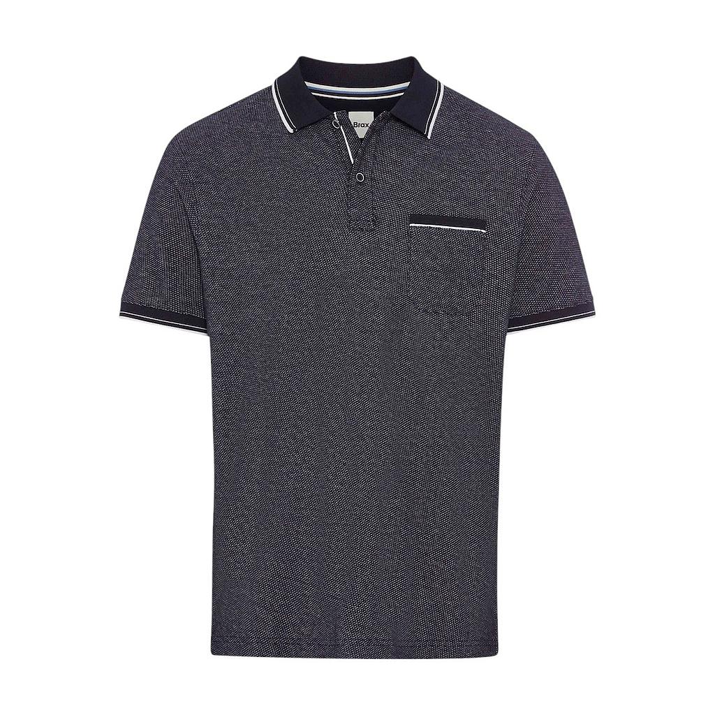 Brax Men polo shirt korte mouwen heren marine Patrick