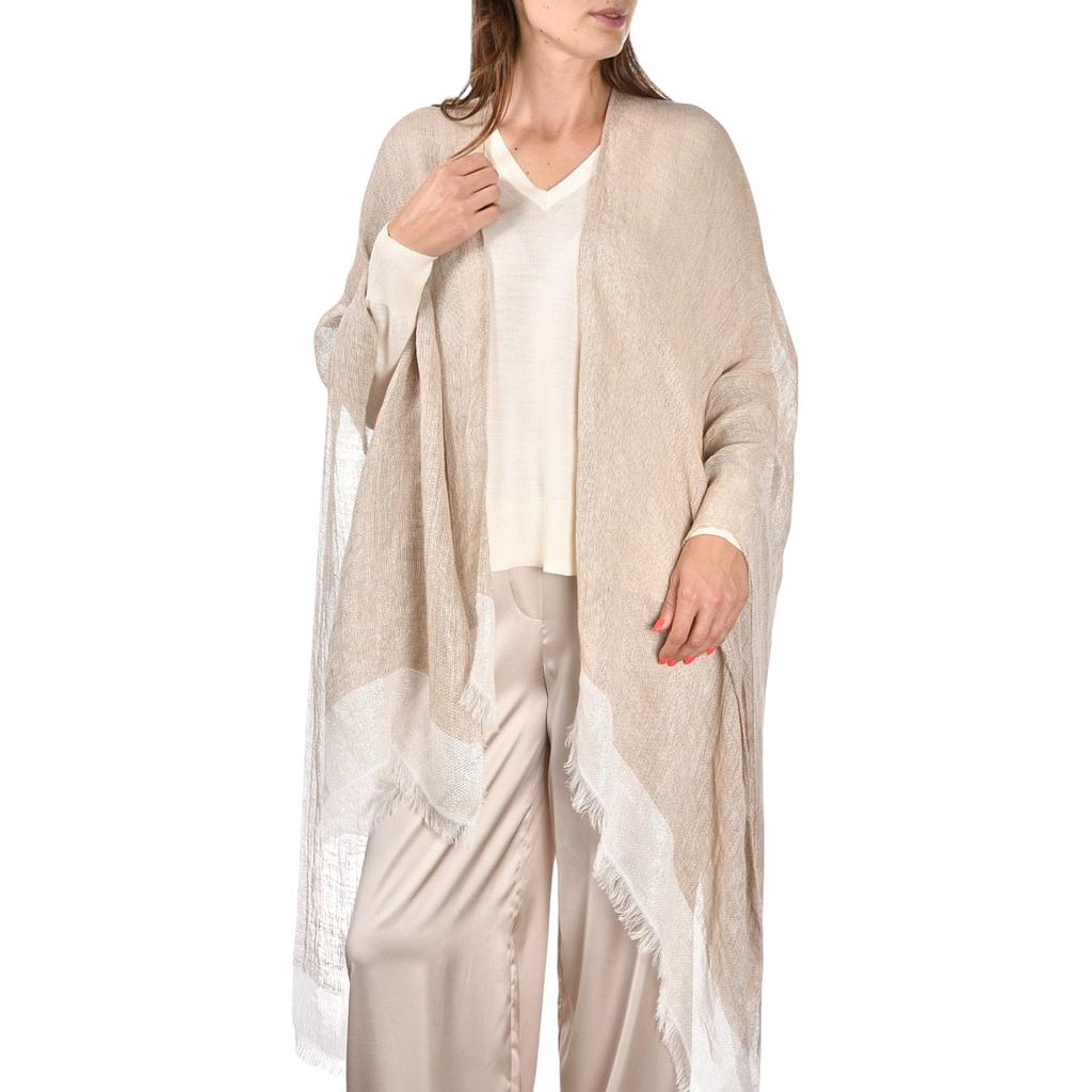 Gran Sasso Women sjaal dames beige