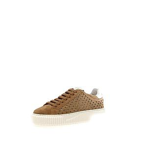 Voile Blanche Femmes chaussures de sport pour femmes caramel