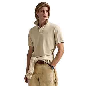 Polo Ralph Lauren Men polo shirt korte mouwen heren natural custom slimfit