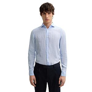 Joop hemd lange mouwen heren licht blauw PAI-W Slim Fit