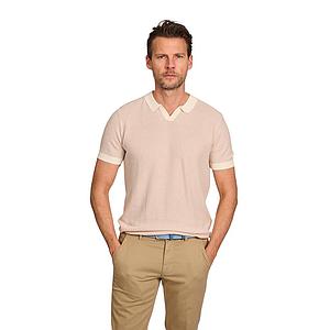 Blue Industry polo shirt korte mouwen heren zand