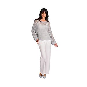 Panicale Cashmere pull trui dames ciel